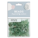 Gemstone Chips 10mm Green Jade 25gms